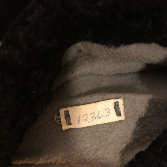 Vintage Alaskan Custom Built Fur Jacket Black - Picture 8 of 9